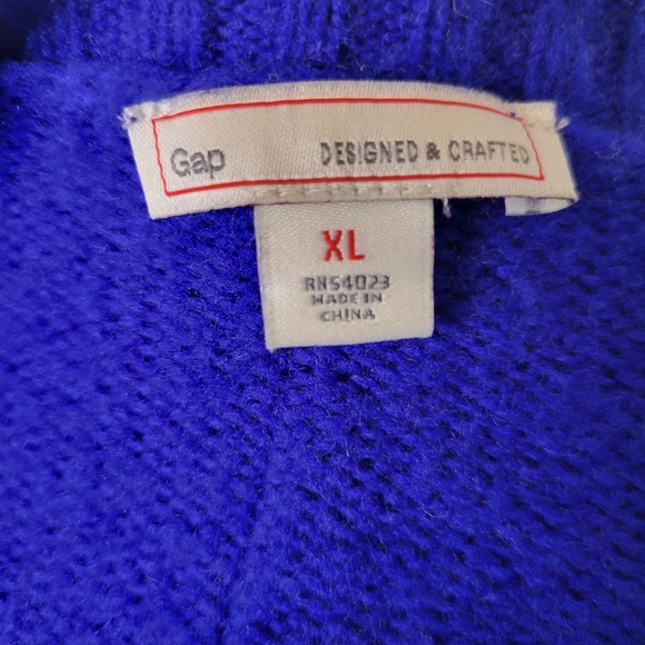 GAP Cosy V-Neck Pullover Sweater Size XL - Picture 7 of 8